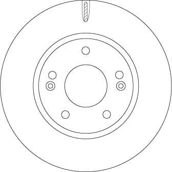 Brake Disc DF6936 - image 2