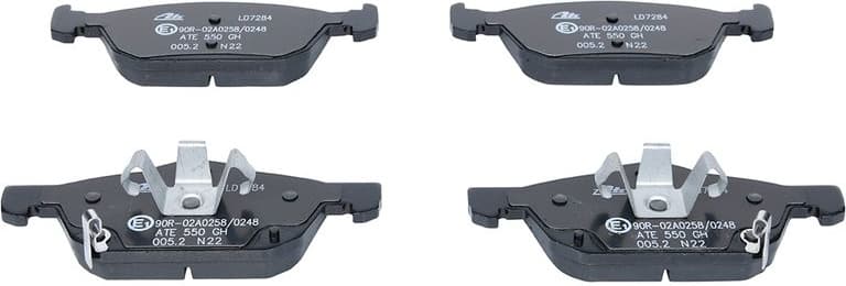 Brake Pad Set, disc brake ATE Ceramic 13047072842 - image 2