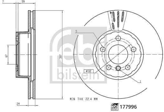 Brake Disc 177996