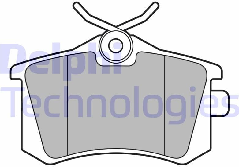 Brake Pad Set, disc brake LP3346