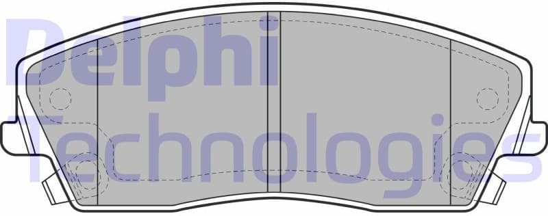 Brake Pad Set, disc brake LP2034