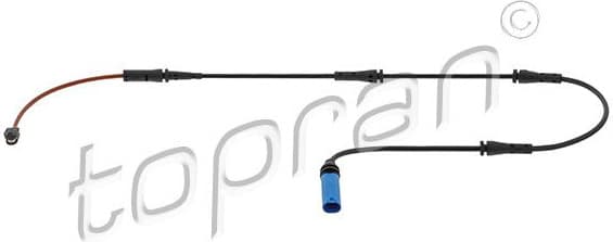 Warning Contact, brake pad wear 638 956