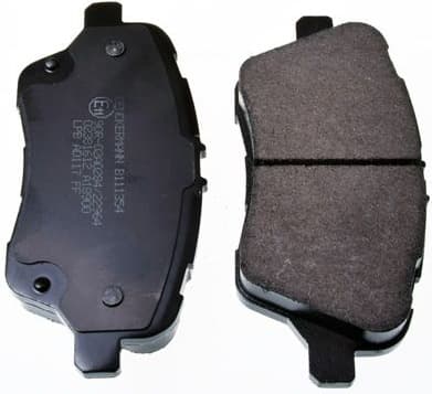 Brake Pad Set, disc brake B111354