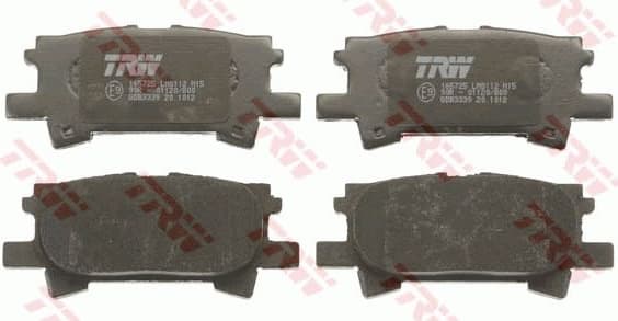 Brake Pad Set, disc brake COTEC GDB3339 - image 4