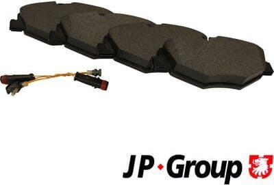 Brake Pad Set, disc brake JP 1363600810