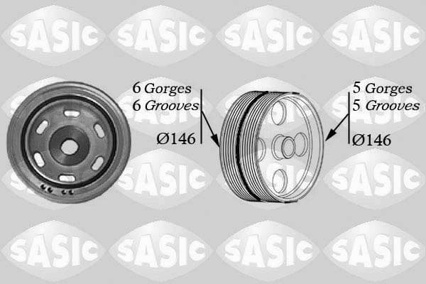 Belt Pulley, crankshaft 2150017