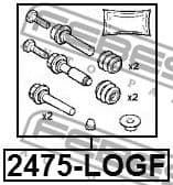 Guide Sleeve Kit, brake caliper 2475-LOGF