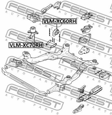 Mounting, engine VLM-XC60RH - image 2