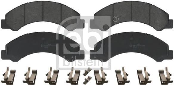 Brake Pad Set, disc brake 16952