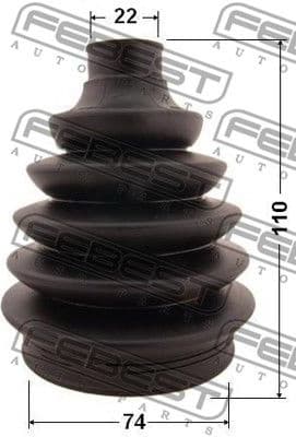 Bellow Kit, drive shaft 0217P-QG15 - image 2