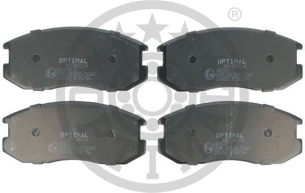 Brake Pad Set, disc brake BP-09714