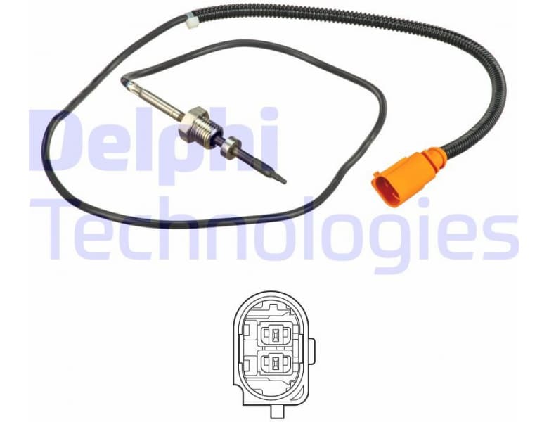 Sensor, exhaust gas temperature TS30166