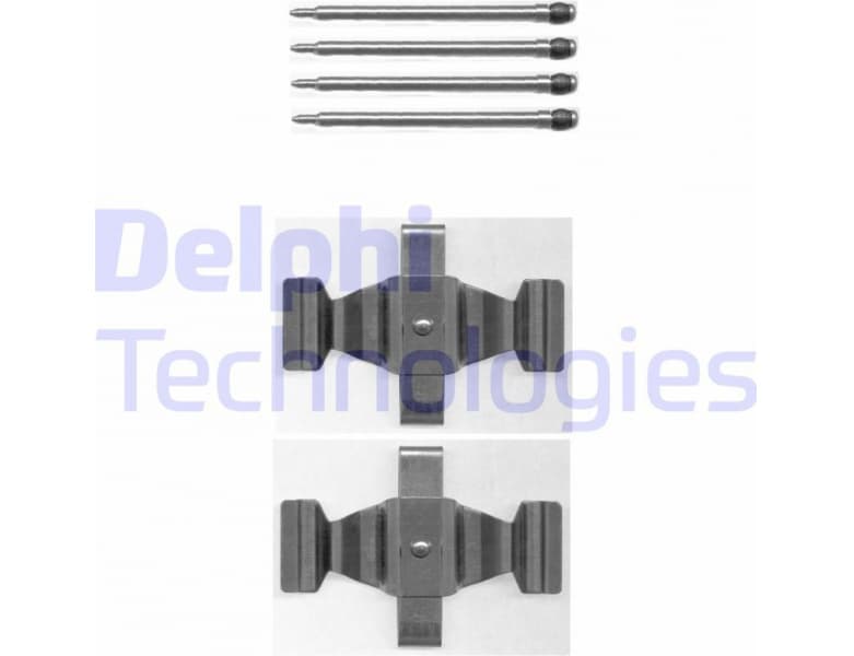 Accessory Kit, disc brake pad LX0398