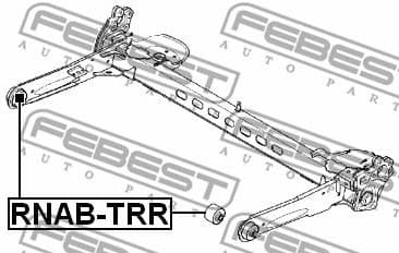 Bushing, axle beam RNAB-TRR - image 2
