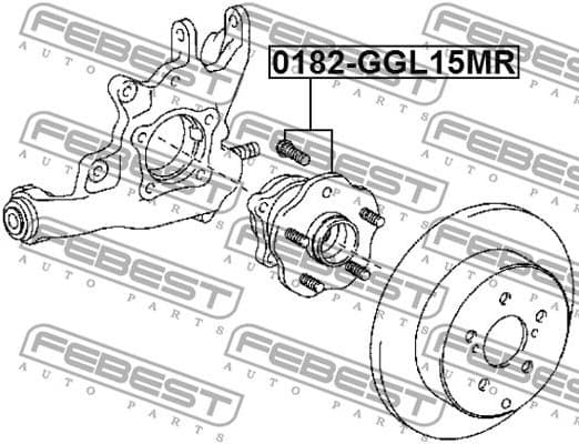 Wheel Hub 0182-GGL15MR - image 2
