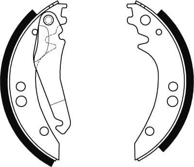 Brake Shoe Set GS8434 - image 3