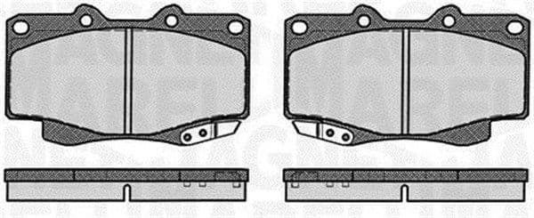 Brake Pad Set, disc brake 363916060495
