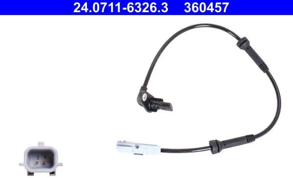 Sensor, wheel speed 24071163263