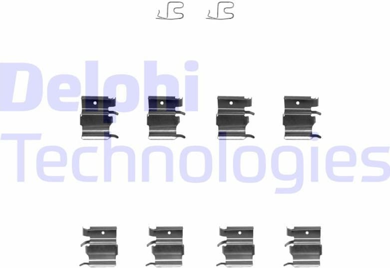 Accessory Kit, disc brake pad LX0366