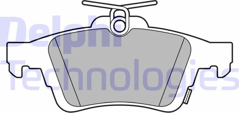 Brake Pad Set, disc brake LP3600