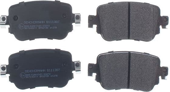 Brake Pad Set, disc brake B111387