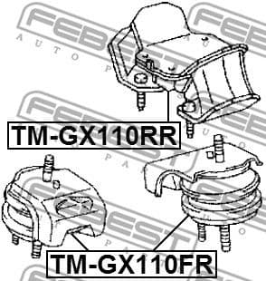 Mounting, engine TM-GX110RR - image 2