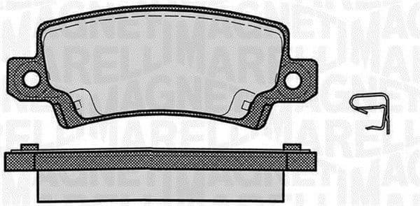 Brake Pad Set, disc brake 363916060407