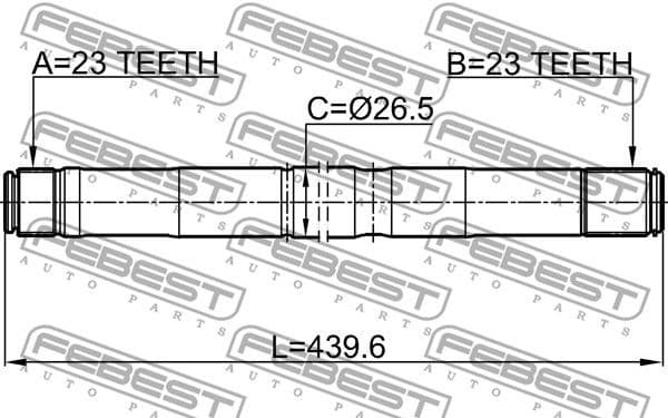 Drive Shaft 2112-FOCIIRH - image 2