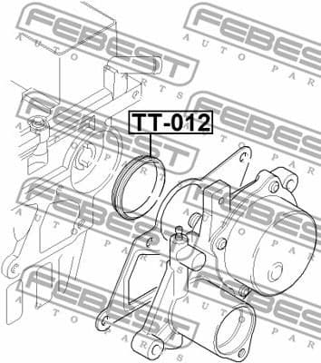 Gasket, vacuum pump TT-012 - image 2