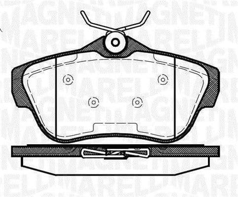 Brake Pad Set, disc brake 363916060194