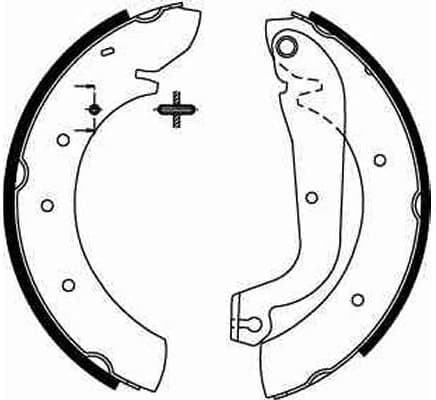 Brake Shoe Set GS8207 - image 3