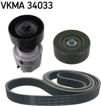 V-ribbed Belt Set VKMA 34033 - image 2