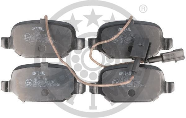 Brake Pad Set, disc brake BP-12637