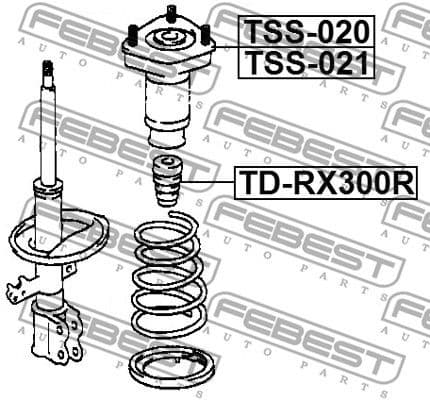 Rubber Buffer, suspension TD-RX300R - image 2