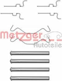 priedų komplektas, diskinių stabdžių trinkelės GREENPARTS 109-1683