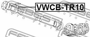Bearing, propshaft centre bearing VWCB-TR10 - image 2