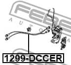 Cable Pull, door release 1299-DCCER - image 2