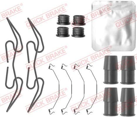 Accessory Kit, disc brake pad 1090133