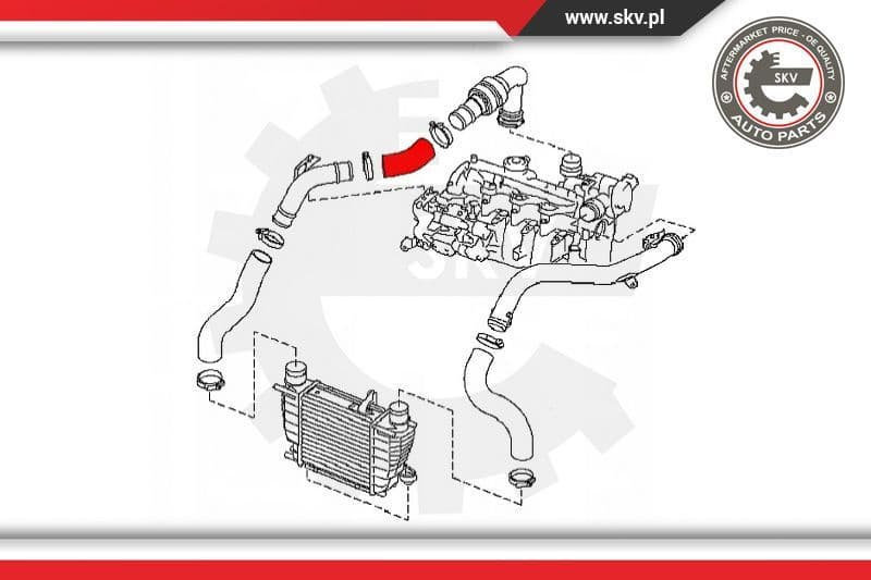 Charge Air Hose 24SKV527 - image 4