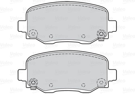Brake Pad Set, disc brake ESSENTIAL 302166 - image 2