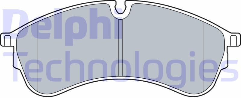 Brake Pad Set, disc brake LP3545