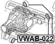 Mounting, differential VWAB-022 - image 2