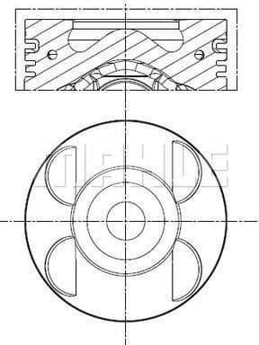 Piston 001 PI 00105 001