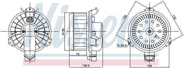 Interior Blower 87787
