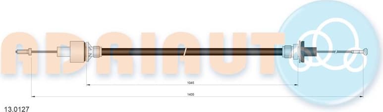 Cable Pull, clutch control 13.0127