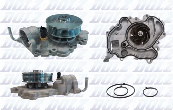 Water Pump, engine cooling J209