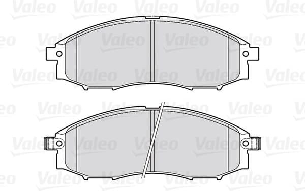 Brake Pad Set, disc brake ESSENTIAL 301889 - image 2