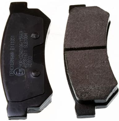 Brake Pad Set, disc brake B111351