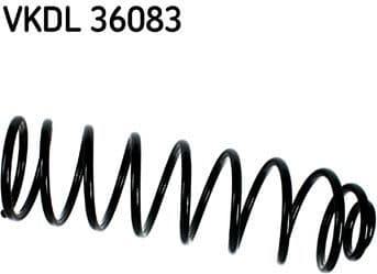 Suspension Spring VKDL36083 - image 2
