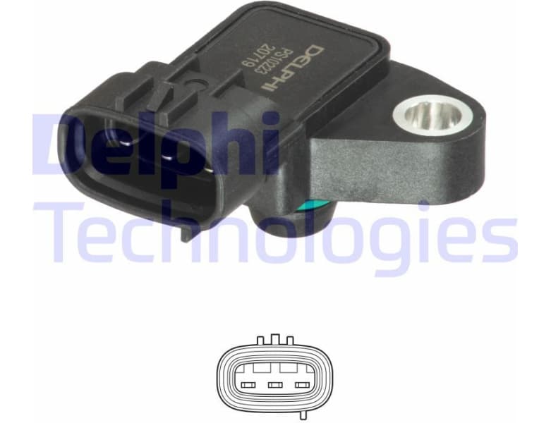 Sensor, boost pressure PS10223